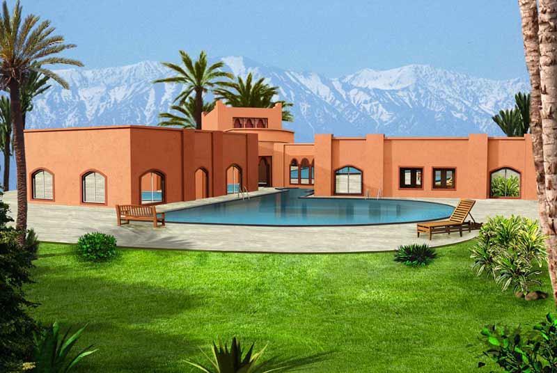 Villa Atlantide-Immobilier Marrakech